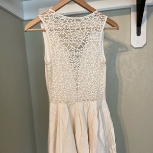 Cute white Sunday dress
